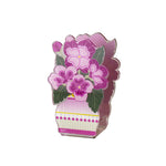 mini profumatore primula vesta home rosa dettaglio prodotto cristallo acrilico floreale