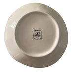 Retro piatto insalata in ceramica dipinta a mano – linea Selva Virginia Casa con marchio hand made in Italy