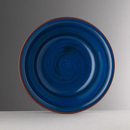 Piatto in melamina modello SAINT TROPEZ collezione Mario Luca Giusti, Colore: BLU