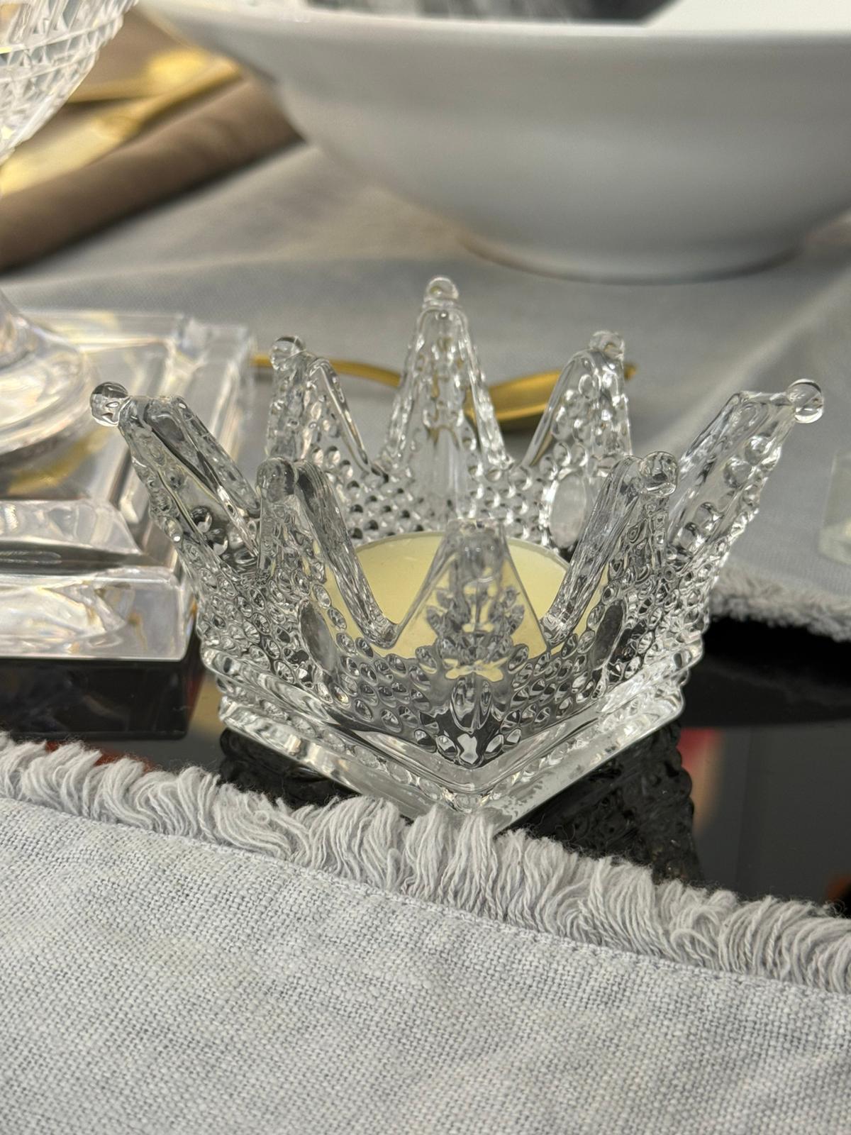 Portacandele Corona – Clayre & Eef