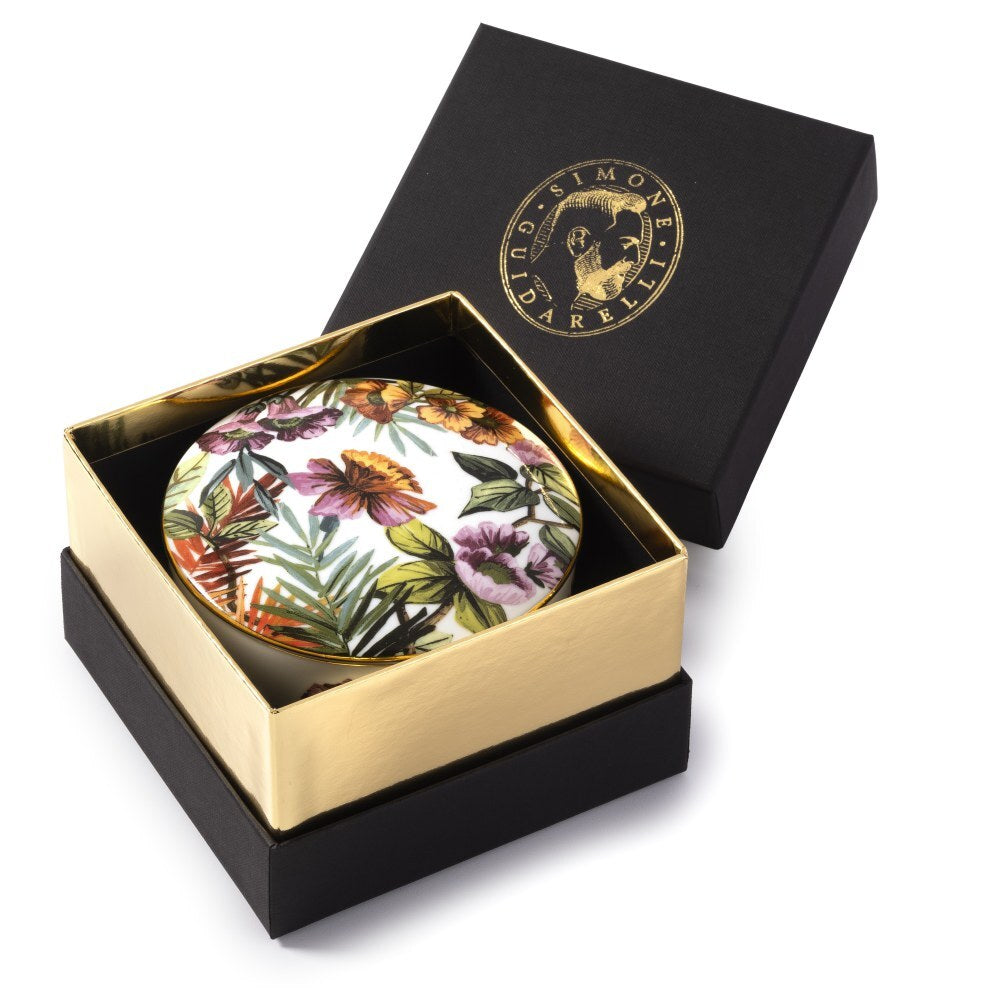 Portagioie Simone Guidarelli White con confezione regalo della collezione Exotic Jungle