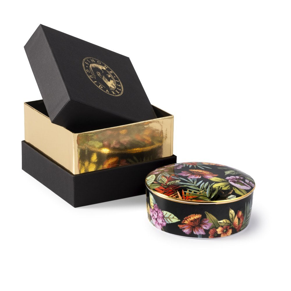 Portagioie Simone Guidarelli Black con confezione regalo elegante della collezione Exotic Jungle
