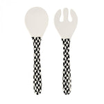 Set posate per insalata in melamina modello Ethnic Vesta
