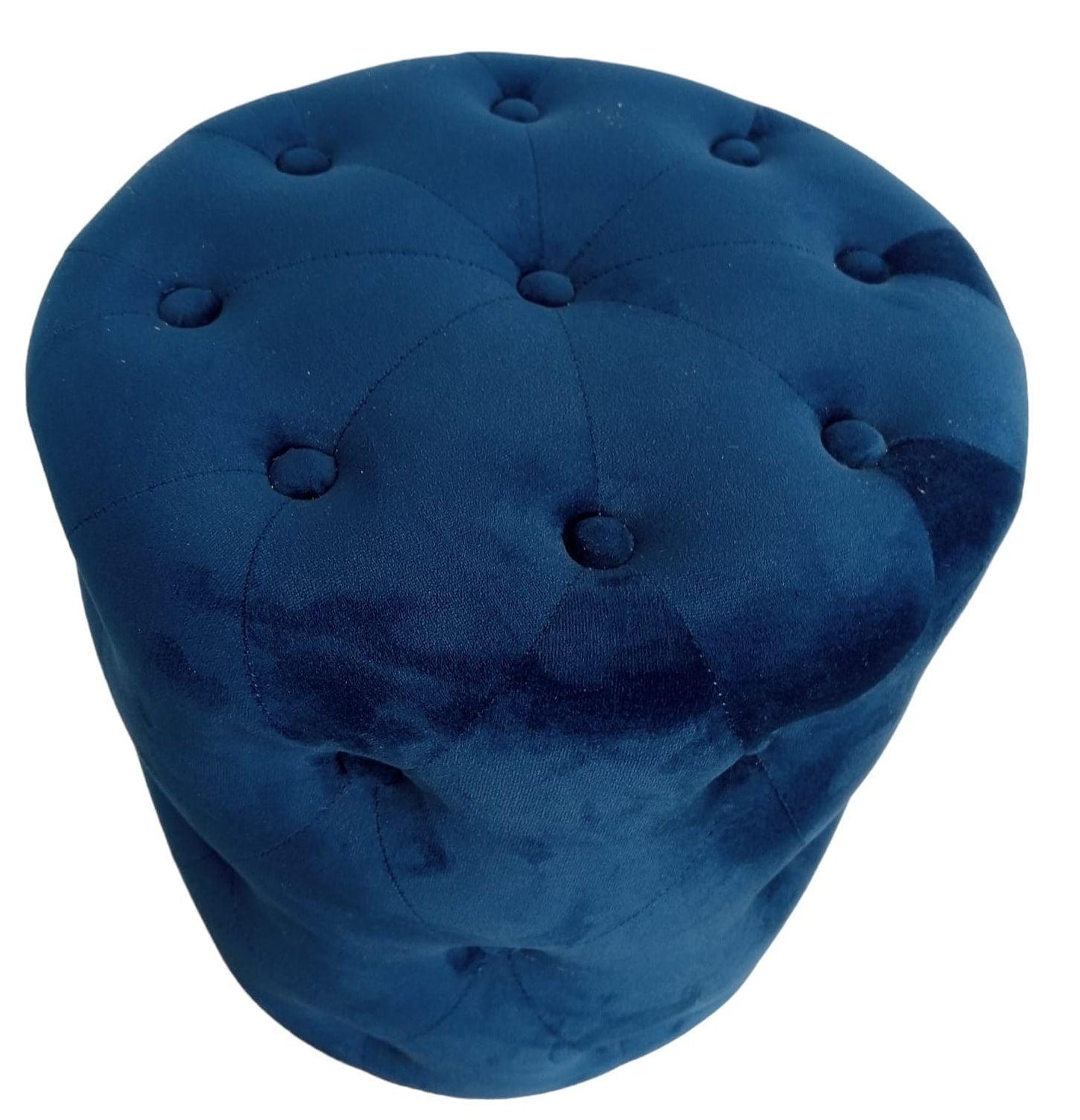 Pouf cilindrico in tessuto imbottito, Enzo De Gasperi (45 cm x 40 cm) - MARIKA DE PAOLA - HOME DECOR