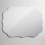 Tovaglietta bianca modello Raffaello in cristallo sintetico Mario Luca Giusti, design elegante e sagomato