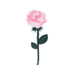 Rosa rosa Vesta Special Moment in plexiglas decorativo Made in Italy