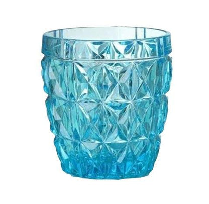 Set 6 bicchieri Acqua Modello Stella Mario Luca Giusti in Acrilico Synthetic Crystal, Colore: TURCHESE - MARIKA DE PAOLA - HOME DECOR