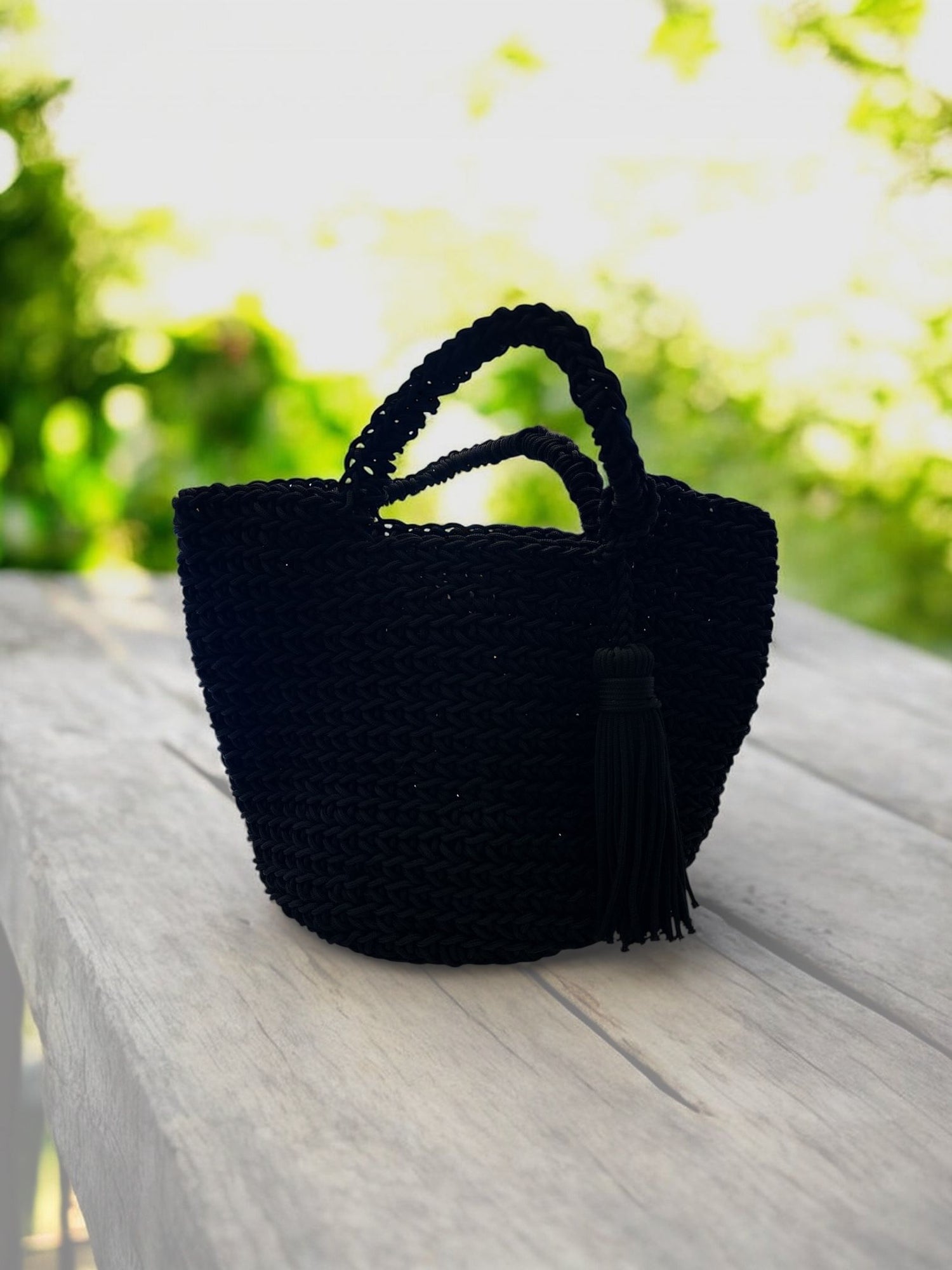 Mini Woven Bag “Sorrento” – Marika Selection
