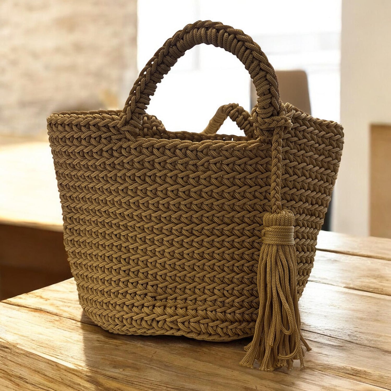 Mini Woven Bag “Sorrento” – Marika Selection