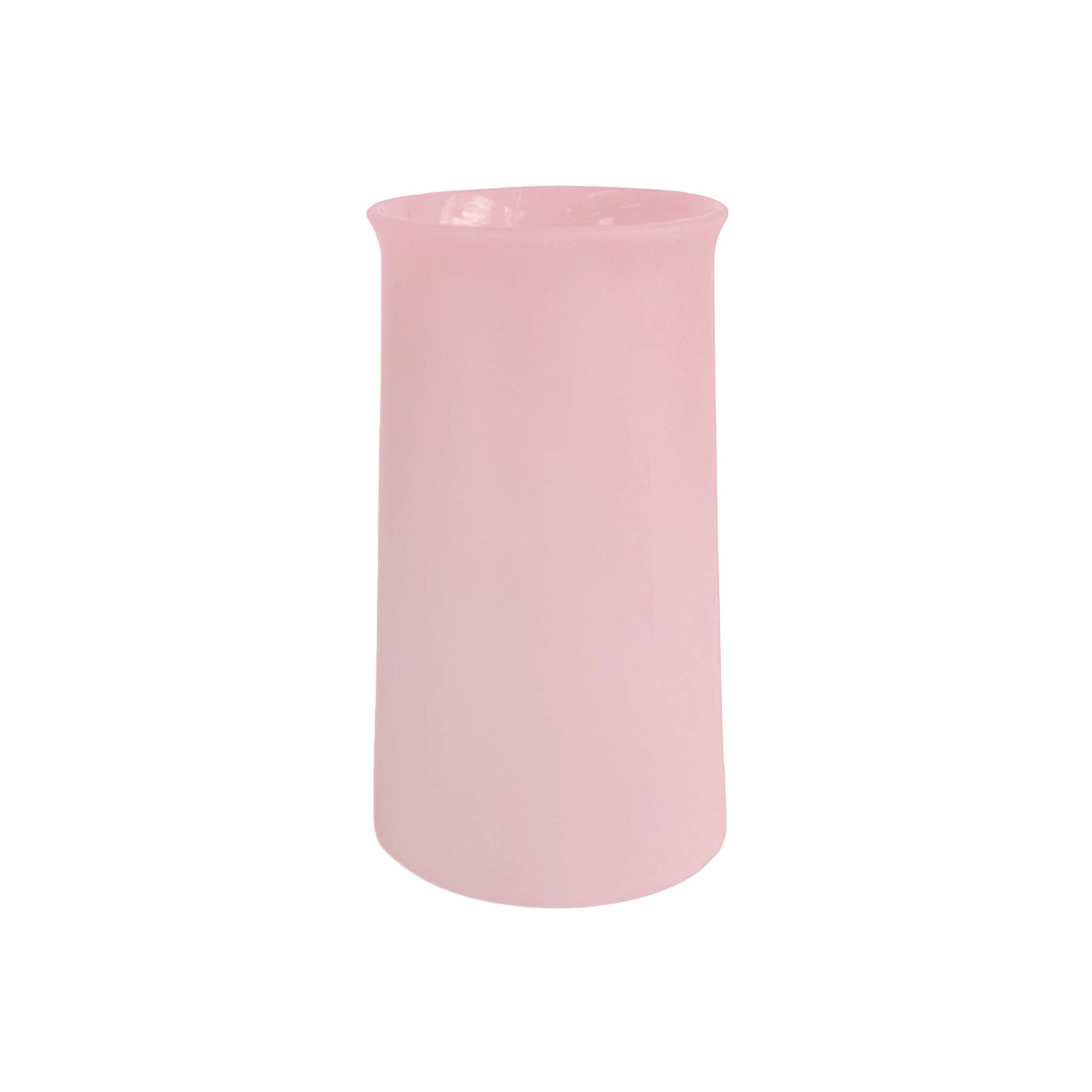 Bicchiere Porter Green STEGG in silicone alimentare infrangibile e colorato colore blush