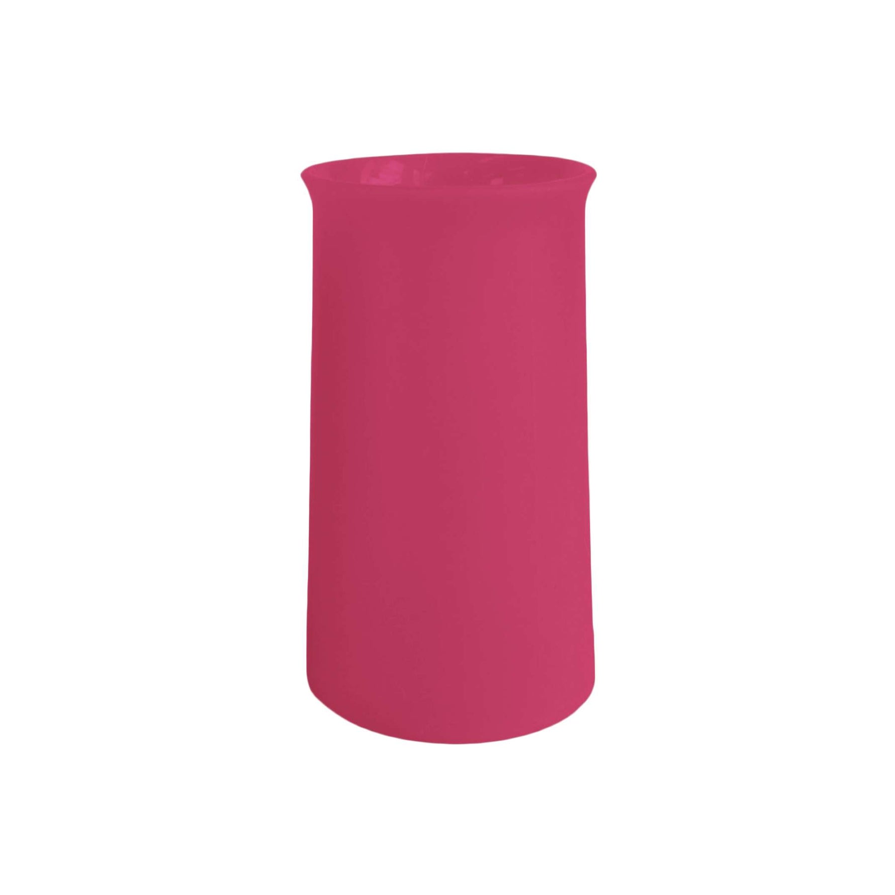 Bicchiere Porter Green STEGG in silicone alimentare infrangibile e colorato colore cherry