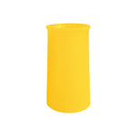 Bicchiere Porter Green STEGG in silicone alimentare infrangibile e colorato colore giallo