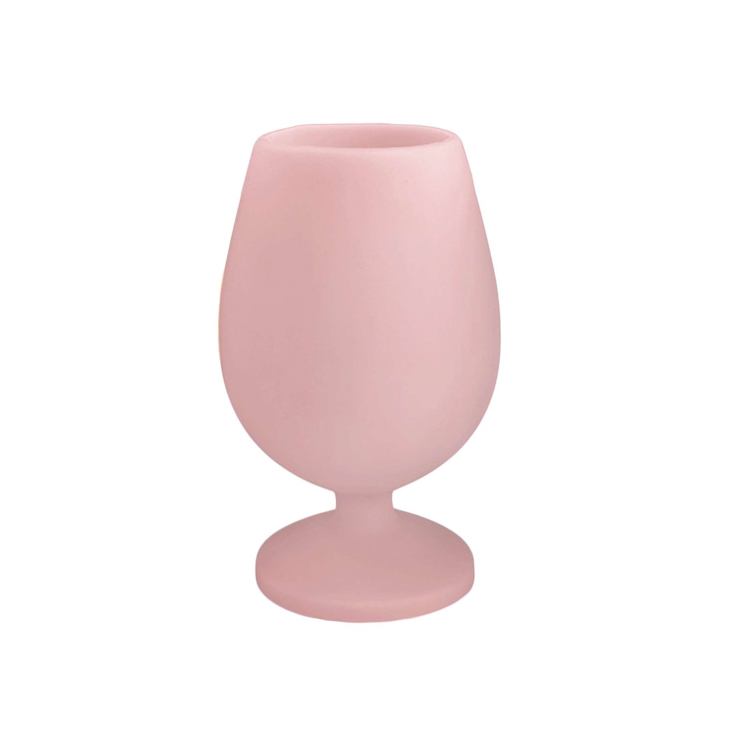 Bicchiere Porter Green FEGG in silicone alimentare infrangibile e colorato colore blush