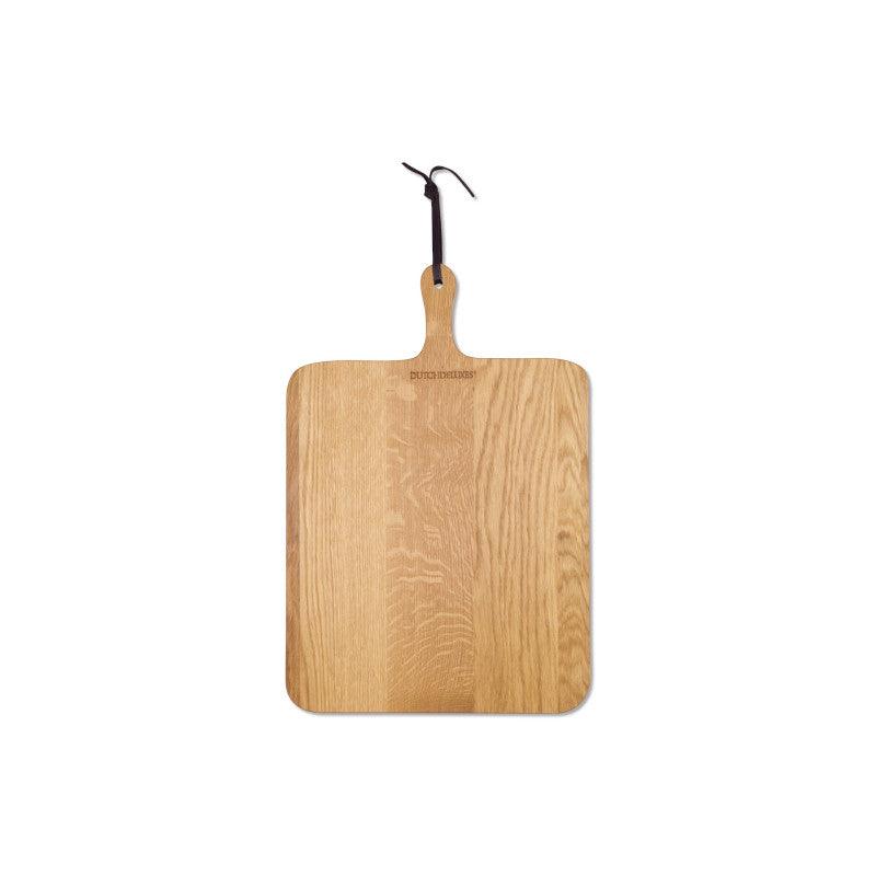 Planche à découper carrée XL en bois de chêne - Dutchdeluxes