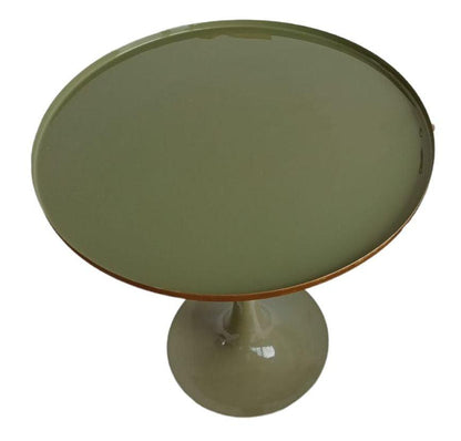 Tavolino Green Vintage by Enzo De Gasperi 51 x 50 cm - MARIKA DE PAOLA - HOME DECOR
