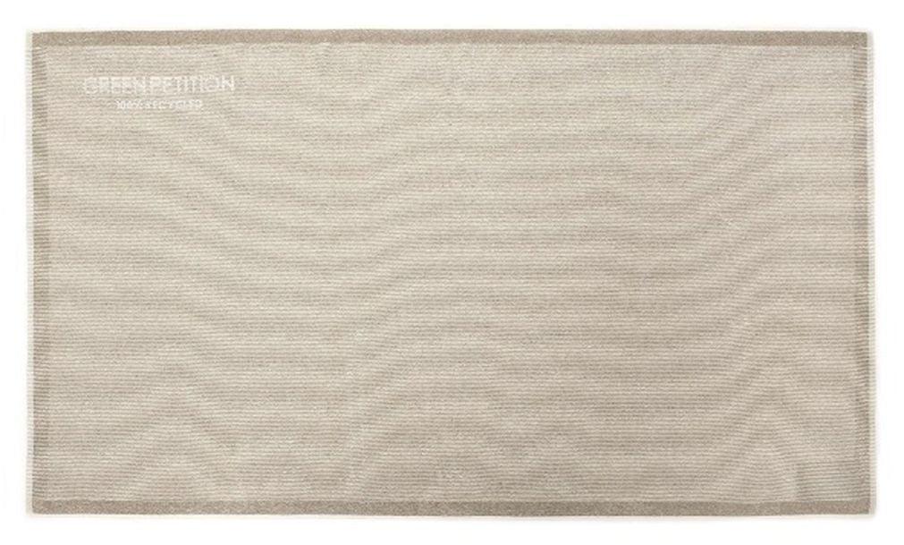 Telo Mare modello CALM 180 cm x 100 cm firmato Green Petition, Colore: CLAY (grigio - bianco) - MARIKA DE PAOLA - HOME DECOR