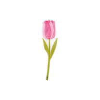 Tulipano rosa Vesta Special Moment in plexiglas decorativo