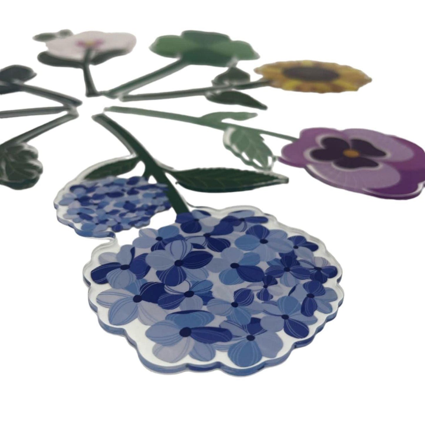 Vesta Special Moments - Piccoli Funny Flower in cristallo acrilico - MARIKA DE PAOLA - HOME DECOR